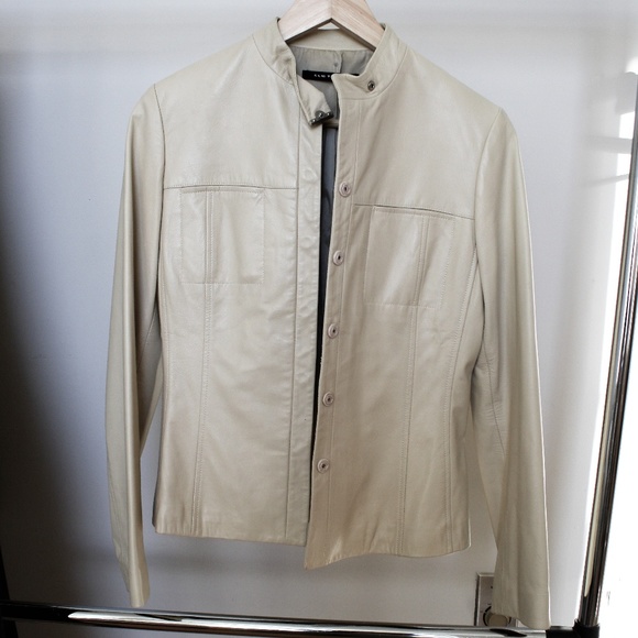 Elie Tahari leather jacket